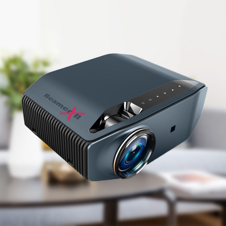 BeamerX II - 300” Cinema TV Projector | Native HD1080P | 5Ghz Wi-Fi | for Home & Business - BeamerX Projector